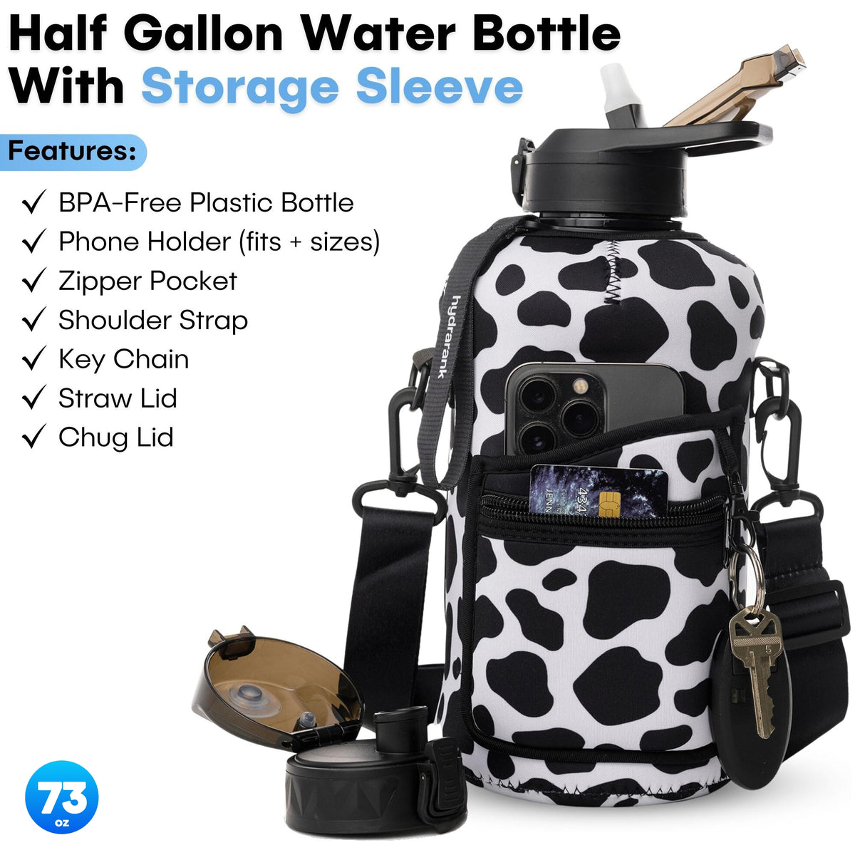Gallon Water Bottle Neoprene Sleeve